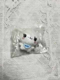 しずくちゃん ふわふわぬいぐるみ　キーホルダー　ガチャガチャ　みるみるちゃん