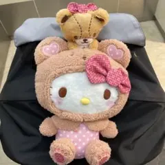 ハローキティ　いちご新聞645号コラボレーションペアぬいぐるみ　サンリオ