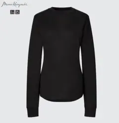 UNIQLO マメクロゴウチ ヒートテックウールブレンドクルーネックT（長袖）