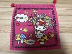 My Melody ピンク巾着　マイメロ