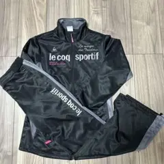 le coq sportif ブラックジャージ