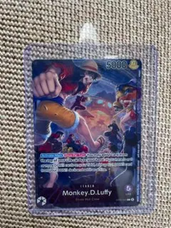 ワンピースカードゲーム　PSAマガジン　限定　ルフィ　プロモ　英語版