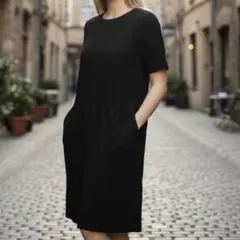 美品 DAMAcollection（ダーマコレクション） ワンピース M～L 黒