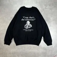 ブラック スウェット