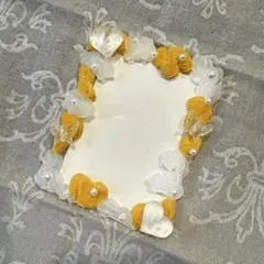 ホイップデコケース トレカケース 黄 透明