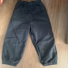 極美品 LIMI feu リミフゥ サルエルパンツ バルーンパンツ 黒 L相当