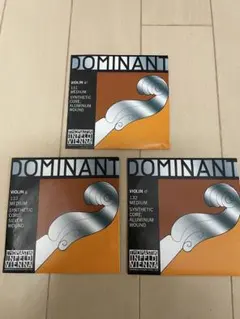 ヴァイオリン弦 ドミナントA,D,G セット 新品未使用 購入価格¥9,900のサムネイル