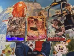 ワンピースカード　エースSEC 白ひげSRパラレル 大看板Rパラレルセット
