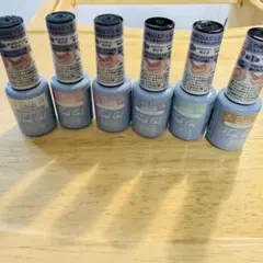 【品薄】キャンドゥ 新作 フラッシュジェルネイル 6色コンプセット