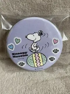 スヌーピー 缶バッジ スヌーピーミュージアム