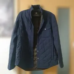 JOSEPH ABBOUD ネイビー キルティングジャケット Mのサムネイル