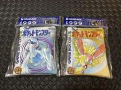 ポケモン 金 銀 パッケージTシャツ in ポーチ L 新品のサムネイル
