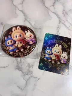 ラブブ缶バッジ