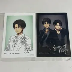 進撃の巨人 black＆white エレン リヴァイ セット