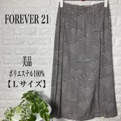 FOREVER 21 폴리에스텔 100% 롱 스커트 L 사이즈 ★ 상태좋음 ★