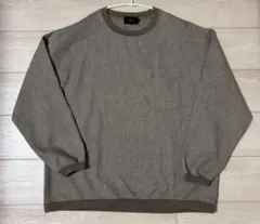 【SLICK】 スリック ツムギートツイードプルオーバー サイズ1 ブラウン