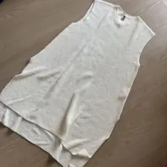 K.T ニット　麻ニット　ニットベスト