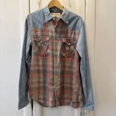 Denim & Supply Ralph Laurenデニムチェックシャツ