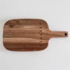 無印良品　アカシア　両面使えるカッティングボード　持ち手付き　小　１のサムネイル