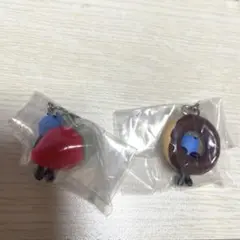 パペットスンスン めじるしアクセサリー いちご ドーナツ 2個セット