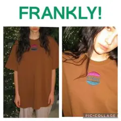FRANKLY SLEEPING ブラウン Tシャツ Lのサムネイル