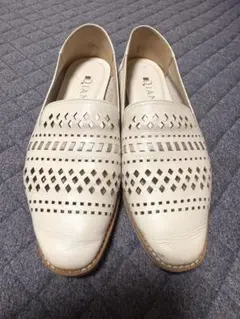 Diana メッシュデザイン スリッポン ホワイト