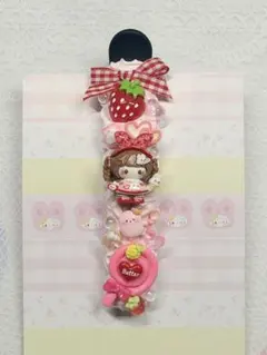 【012】夢かわ♡ホイップデコ ヘアクリップ♡ハンドメイド①