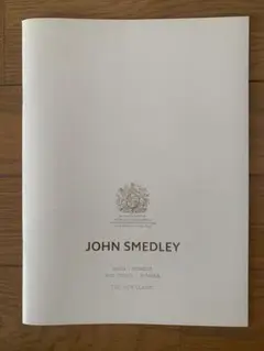 JOHN SMEDLEY 2026 SPRING SUMMER カタログ