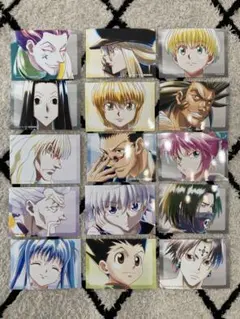 hunter×hunter アニアート ブロマイド　コンプ　全15種　キルア