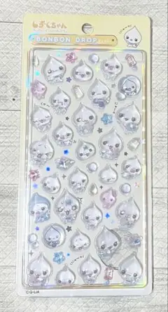正規品　ボンボンドロップシール　しずくちゃん　みるみるちゃん