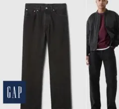 GAP 90s ルーズフィット デニムパンツ 29/30ブラックウォッシュ
