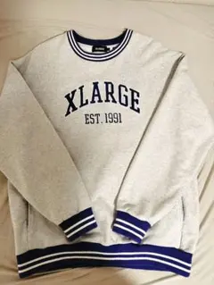 XLARGE スウェット トレーナー グレー