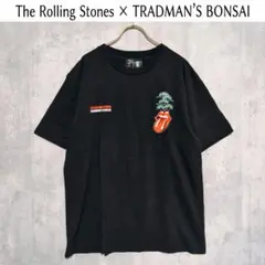 極美品 トラッドマンズ×ザローリングストーンズ M Tシャツ ロックT y2k 