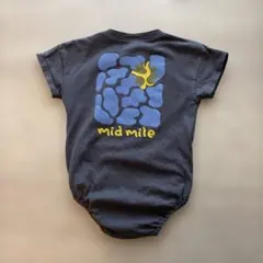 むくぞーコラボ　mid mile ベビー ロンパース 70-80cmのサムネイル