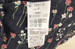ナイスクラップ 花柄 ワンピース