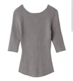 snidel  バックデザインニットプルオーバー