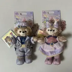 上海ディズニー10周年記念 ダッフィー シェリーメイ キーホルダーセット