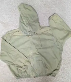 ZARA デニムパーカー ライトブルー XL