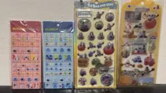 パペットスンスン うるちゅるポップシール タイル ドロップジェリー 4種セット