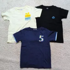ユニクロ ジーユー キッズサイズＴシャツ 3点セット（130cm）