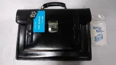 牛革製　学生鞄　昭和　レトロ　未使用品