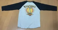 BILLABONG ラグランスリーブ ロングTシャツ M