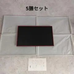 5枚セット】美品！秋田杉 板膳 黒 ランチョンマット 木製 大館工芸社