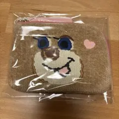 新品 フェイラー FEILER ドアップテディガールポーチ リボン型チャーム