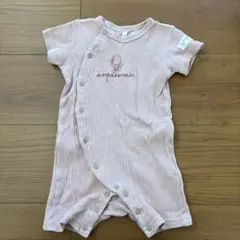 アンパンマン ピンク ロンパース 70cm