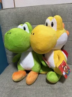 スーパーマリオ　特大サイズ　ヨッシー　ぬいぐるみセット