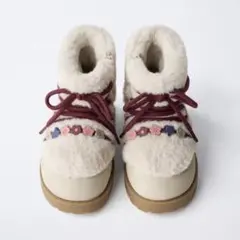 ZARA kids ザラキッズ　ファーブーツ