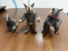 ウルトラ怪獣 ソフビ フィギュア 3体セット