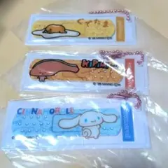 ぐでたまKIRIMIちゃんシナモロール サンリオばんそうこうキーホルダー