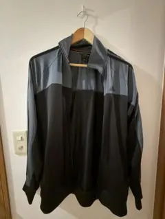 adidas ジャージジャケット Lサイズ グレー/ブラック